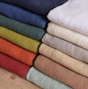 Lightweight linen fabric types ideal for summer wear